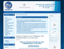 Tablet Screenshot of ingenieurs-polytech.org